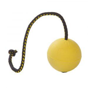 Gumijasta žoga s 30cm vrvico