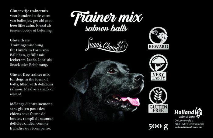 Trainer mix LOSOS kroglice GlutenFree priboljški za psa 500g 1